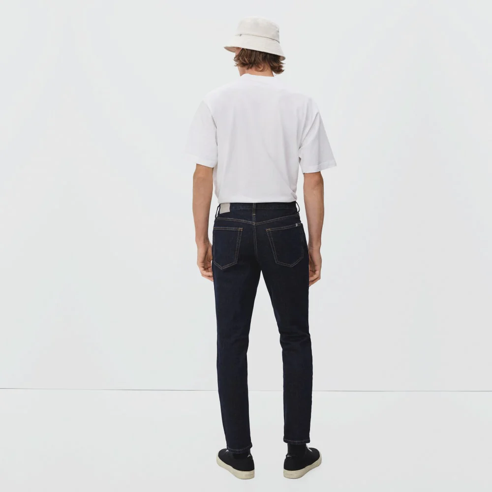Le Jean Slim en Coton Bio | Indigo Foncé